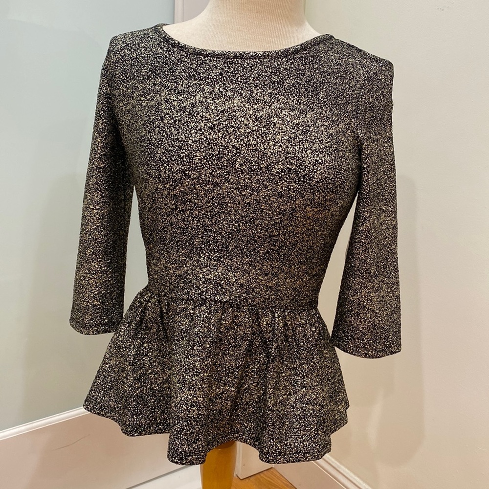 Black and Gold Bar III top